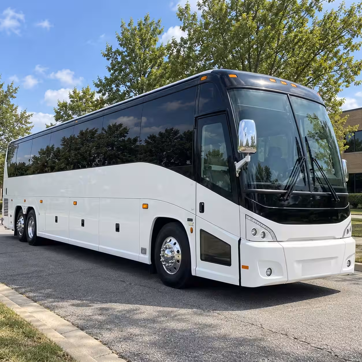 56 passenger charter bus