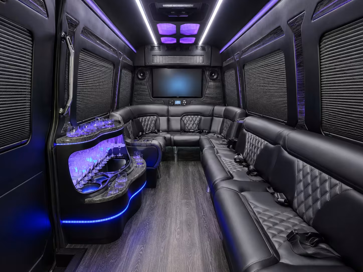 ada accessible government bus rentals in upland