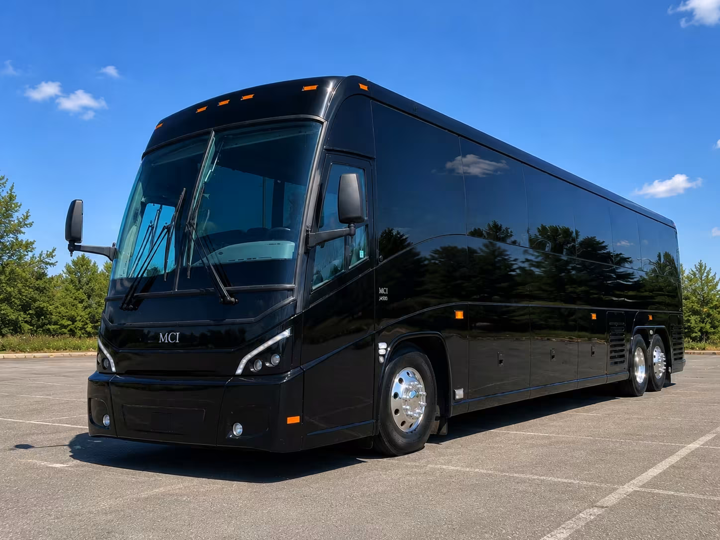 charter bus rentals for upland area wedding venues