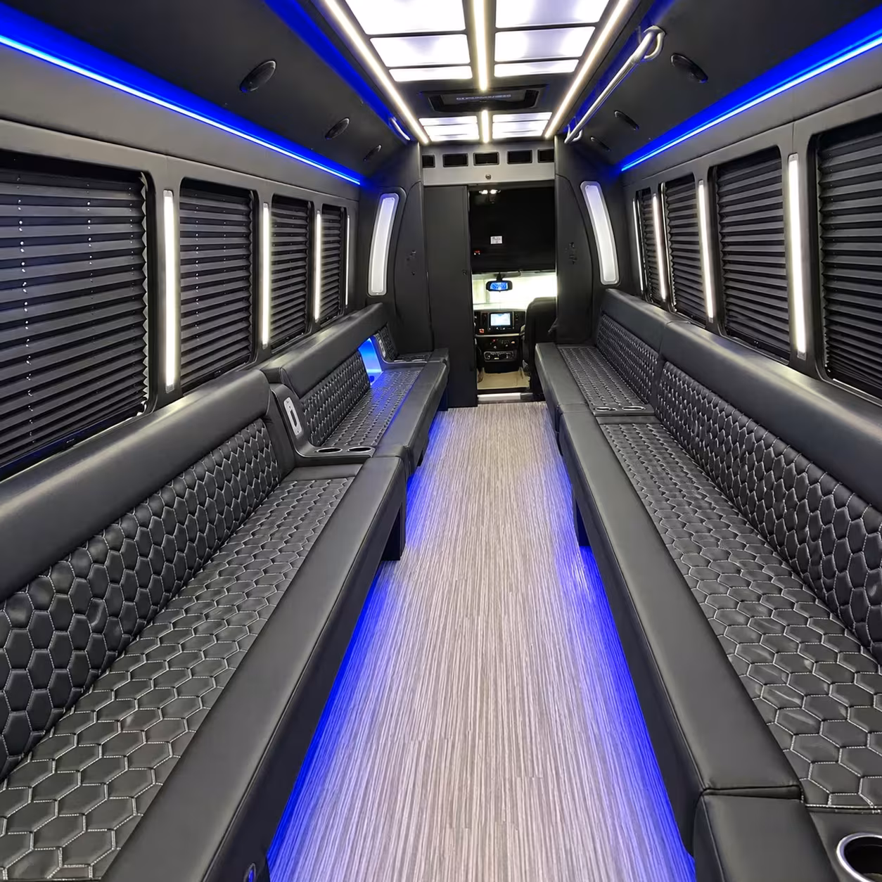 party bus interior