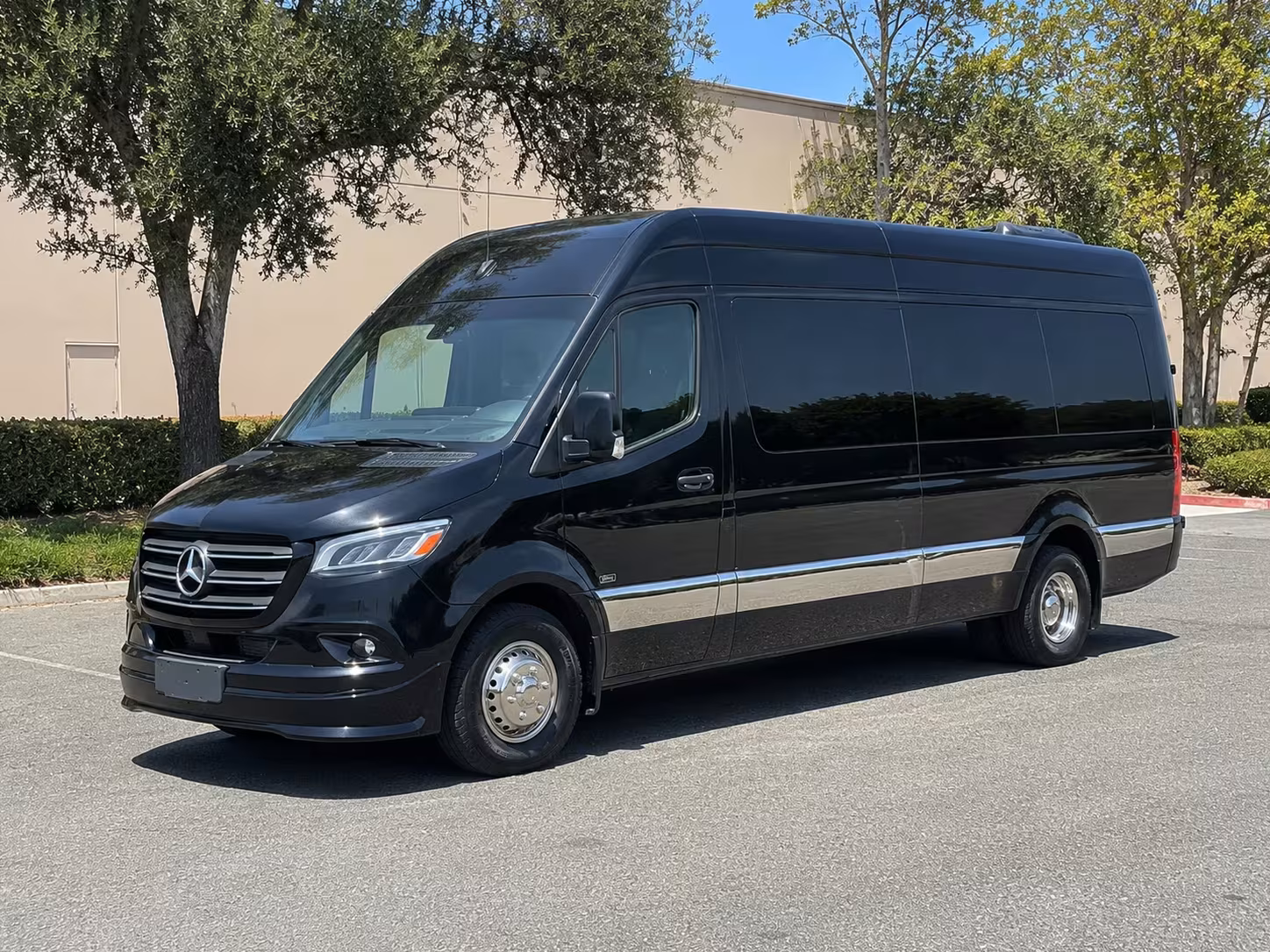 sprinter van with driver
