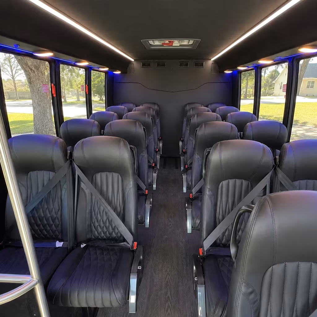 upland 35 passenger minibus rental